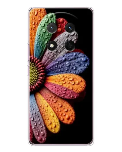 Чехол для Huawei Honor Magic 7 Lite с картинкой «Радужный цветок» Чехол для Huawei Honor Magic 7 Lite с картинкой «Радужный цветок»