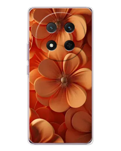 Чехол для Huawei Honor Magic 7 Lite с картинкой «Оранжевый макро цветок» Чехол для Huawei Honor Magic 7 Lite с картинкой «Оранжевый макро цветок»