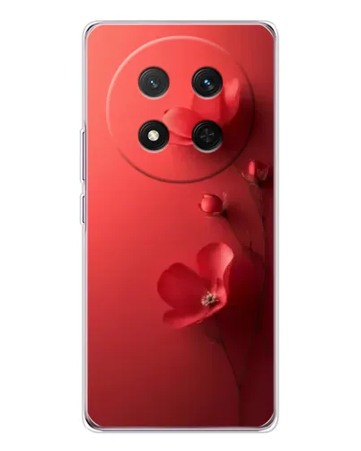 Чехол для Huawei Honor Magic 7 Lite с картинкой «Маковые соцветия» Чехол для Huawei Honor Magic 7 Lite с картинкой «Маковые соцветия»