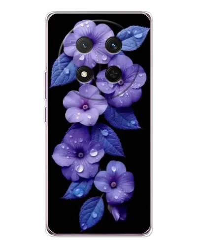 Чехол для Huawei Honor Magic 7 Lite с картинкой «Фиолетовые цветы с росою» Чехол для Huawei Honor Magic 7 Lite с картинкой «Фиолетовые цветы с росою»