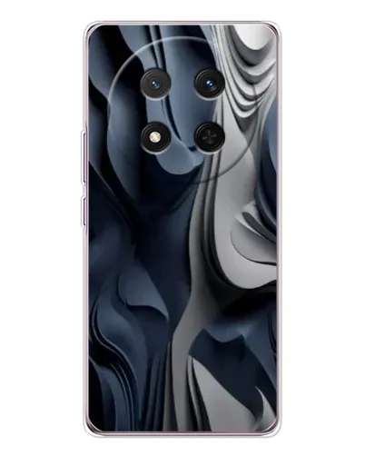 Чехол для Huawei Honor Magic 7 Lite с картинкой «Объемные синие складки» Чехол для Huawei Honor Magic 7 Lite с картинкой «Объемные синие складки»