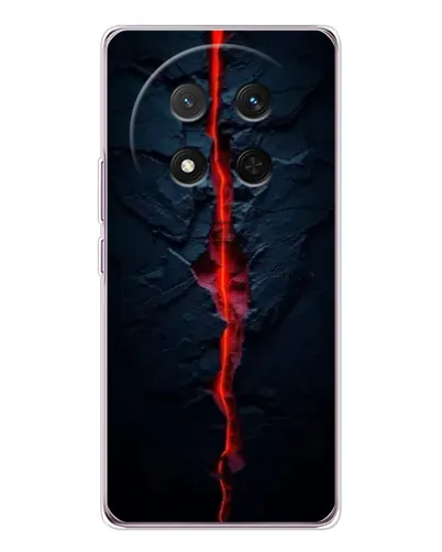 Чехол для Huawei Honor Magic 7 Lite с картинкой «Kрасная лавовая трещина» Чехол для Huawei Honor Magic 7 Lite с картинкой «Kрасная лавовая трещина»