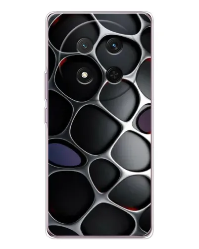 Чехол для Huawei Honor Magic 7 Lite с картинкой «Объемная темная решетка» Чехол для Huawei Honor Magic 7 Lite с картинкой «Объемная темная решетка»