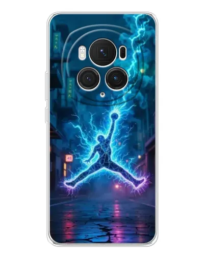 Чехол для Huawei Honor Magic 7 Pro с картинкой «Jordan Gold Jumpman» Чехол для Huawei Honor Magic 7 Pro с картинкой «Jordan Gold Jumpman»