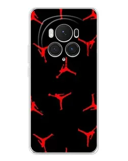 Чехол для Huawei Honor Magic 7 Pro с картинкой «Jordan Red Pattern» Чехол для Huawei Honor Magic 7 Pro с картинкой «Jordan Red Pattern»