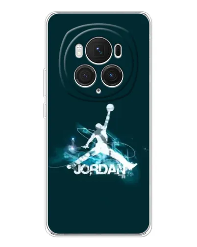 Чехол для Huawei Honor Magic 7 Pro с картинкой «Jordan Blue Fire» Чехол для Huawei Honor Magic 7 Pro с картинкой «Jordan Blue Fire»
