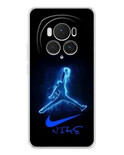 Чехол для Huawei Honor Magic 7 Pro с картинкой «Jordan Neon Blue» Чехол для Huawei Honor Magic 7 Pro с картинкой «Jordan Neon Blue»