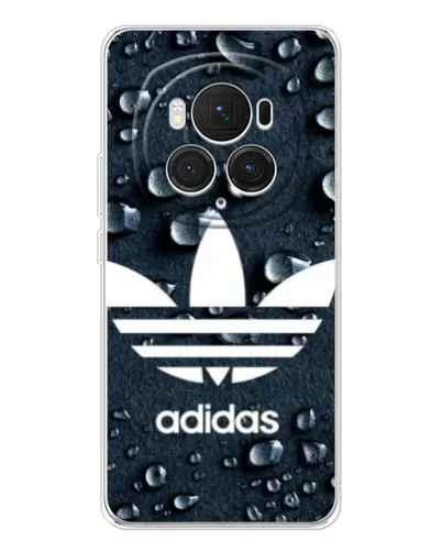 Чехол для Huawei Honor Magic 7 Pro с картинкой «Adidas Trefoil Blue» Чехол для Huawei Honor Magic 7 Pro с картинкой «Adidas Trefoil Blue»