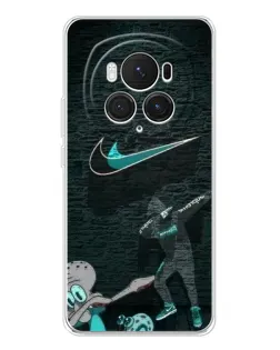 Чехол для Huawei Honor Magic 7 Pro с картинкой «Спортивный арт Nike»
