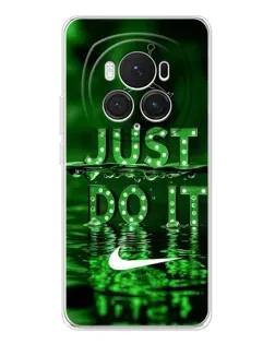 Чехол для Huawei Honor Magic 7 Pro с картинкой «Зеленый неоновый Nike»