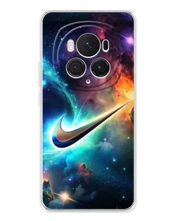 Чехол для Huawei Honor Magic 7 Pro с картинкой «Космический Nike Swoosh»