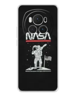 Чехол для Huawei Honor Magic 7 Pro с картинкой «NASA — шагаем по Луне» Чехол для Huawei Honor Magic 7 Pro с картинкой «NASA — шагаем по Луне»