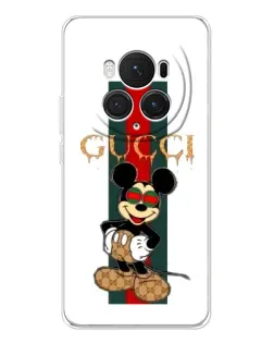 Чехол для Huawei Honor Magic 7 Pro с картинкой «Микки Маус Gucci — полосы» Чехол для Huawei Honor Magic 7 Pro с картинкой «Микки Маус Gucci — полосы»