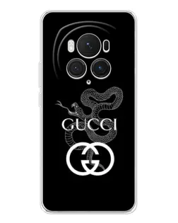 Чехол для Huawei Honor Magic 7 Pro с картинкой «Gucci — серебряная змея» Чехол для Huawei Honor Magic 7 Pro с картинкой «Gucci — серебряная змея»