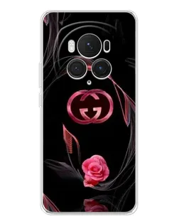 Чехол для Huawei Honor Magic 7 Pro с картинкой «Gucci — неоновая роза» Чехол для Huawei Honor Magic 7 Pro с картинкой «Gucci — неоновая роза»