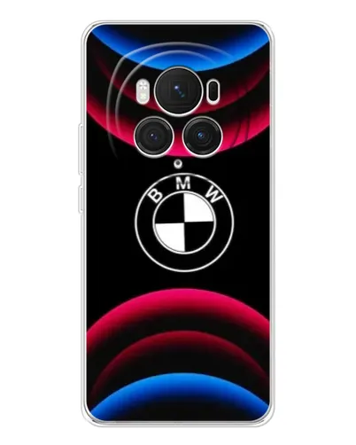 Чехол для Huawei Honor Magic 7 Pro с картинкой «Логотип BMW и неоновые дуги» Чехол для Huawei Honor Magic 7 Pro с картинкой «Логотип BMW и неоновые дуги»