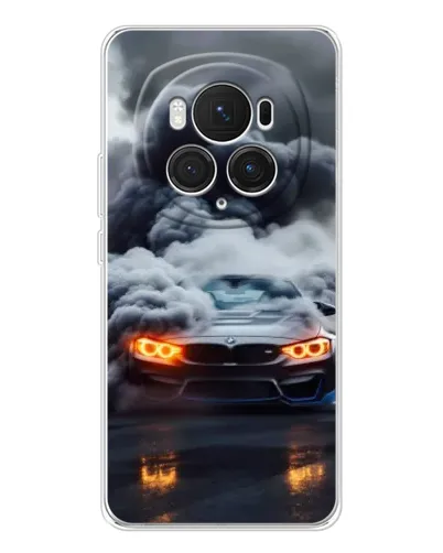 Чехол для Huawei Honor Magic 7 Pro с картинкой «BMW в дыму» Чехол для Huawei Honor Magic 7 Pro с картинкой «BMW в дыму»