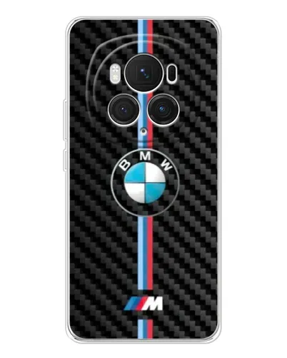 Чехол для Huawei Honor Magic 7 Pro с картинкой «Эмблема BMW и карбон» Чехол для Huawei Honor Magic 7 Pro с картинкой «Эмблема BMW и карбон»