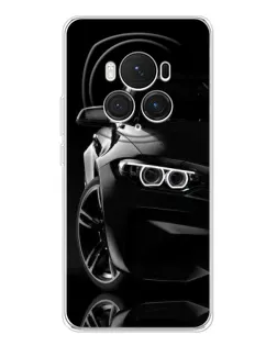 Чехол для Huawei Honor Magic 7 Pro с картинкой «Черная BMW — профиль» Чехол для Huawei Honor Magic 7 Pro с картинкой «Черная BMW — профиль»
