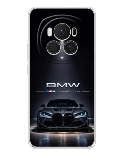 Чехол для Huawei Honor Magic 7 Pro с картинкой «BMW сквозь ночной город» Чехол для Huawei Honor Magic 7 Pro с картинкой «BMW сквозь ночной город»