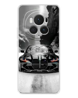 Чехол для Huawei Honor Magic 7 Pro с картинкой «BMW — акварельный дрифт» Чехол для Huawei Honor Magic 7 Pro с картинкой «BMW — акварельный дрифт»