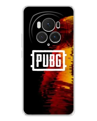 Чохол для Huawei Honor Magic 7 Pro з картинкою «Яскравий логотип PUBG»