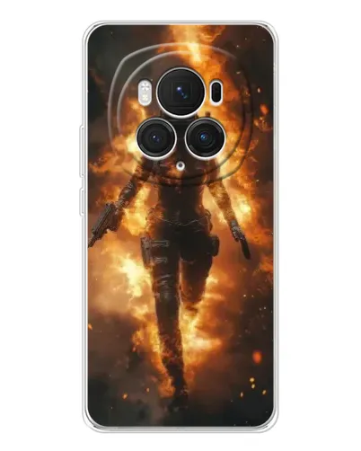 Чохол для Huawei Honor Magic 7 Pro з картинкою «BMW — швидкість у дощі»