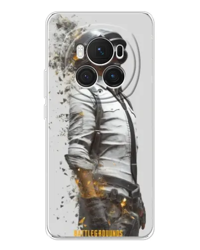 Чохол для Huawei Honor Magic 7 Pro з картинкою «PUBG — боєць у пилу»