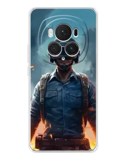 Чехол для Huawei Honor Magic 7 Pro с картинкой «PUBG — реалистичный герой»