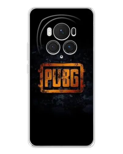 Чохол для Huawei Honor Magic 7 Pro з картинкою «PUBG — золотий логотип»