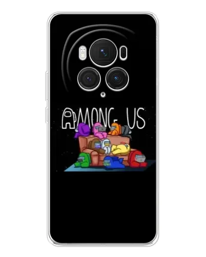 Чохол для Huawei Honor Magic 7 Pro з картинкою «Логотип Among Us» Чохол для Huawei Honor Magic 7 Pro з картинкою «Логотип Among Us»