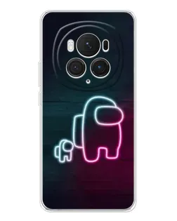 Чохол для Huawei Honor Magic 7 Pro з картинкою «Among Us неон-арт»