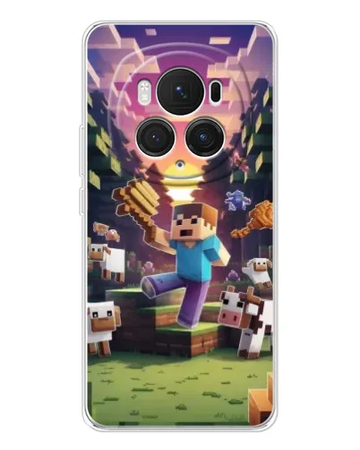 Чохол для Huawei Honor Magic 7 Pro з картинкою «Стів на фермі»