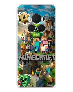 Чохол для Huawei Honor Magic 7 Pro з картинкою «Замок Minecraft»