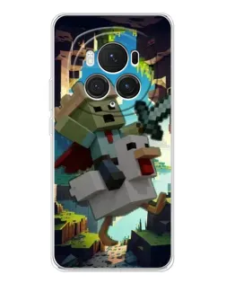Чохол для Huawei Honor Magic 7 Pro з картинкою «Стів та гусь»
