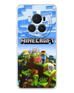 Чохол для Huawei Honor Magic 7 Pro з картинкою «Minecraft класичний світ»