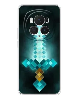 Чохол для Huawei Honor Magic 7 Pro з картинкою «Алмазний меч неон»
