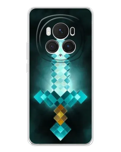 Чохол для Huawei Honor Magic 7 Pro з картинкою «Алмазний меч неон»