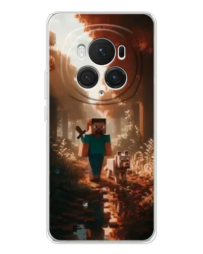 Чохол для Huawei Honor Magic 7 Pro з картинкою «Стів у лісі»