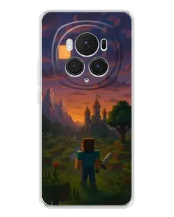 Чохол для Huawei Honor Magic 7 Pro з картинкою «Стів біля вежі»