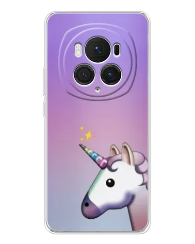 Чехол для Huawei Honor Magic 7 Pro с картинкой «Единорог градиент» Чехол для Huawei Honor Magic 7 Pro с картинкой «Единорог градиент»
