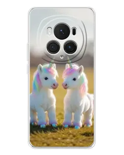 Чехол для Huawei Honor Magic 7 Pro с картинкой «Пара единорогов» Чехол для Huawei Honor Magic 7 Pro с картинкой «Пара единорогов»
