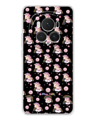 Чехол для Huawei Honor Magic 7 Pro с картинкой «Magic Unicorn паттерн» Чехол для Huawei Honor Magic 7 Pro с картинкой «Magic Unicorn паттерн»