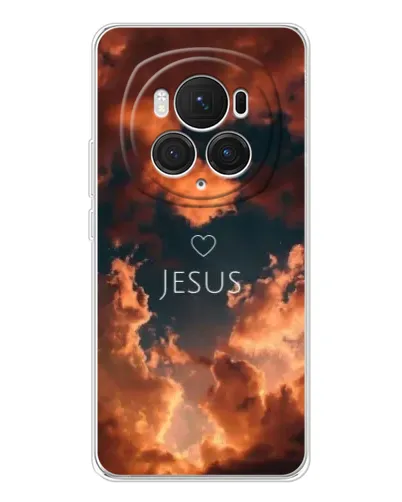Чехол для Huawei Honor Magic 7 Pro с картинкой «Сияние Имени Jesus» Чехол для Huawei Honor Magic 7 Pro с картинкой «Сияние Имени Jesus»