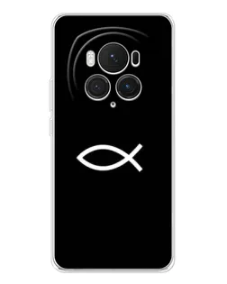 Чехол для Huawei Honor Magic 7 Pro с картинкой «Символ рыбы Jesus» Чехол для Huawei Honor Magic 7 Pro с картинкой «Символ рыбы Jesus»