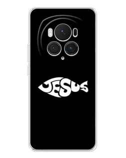 Чехол для Huawei Honor Magic 7 Pro с картинкой «Рыба Jesus» Чехол для Huawei Honor Magic 7 Pro с картинкой «Рыба Jesus»
