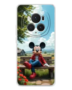 Чехол для Huawei Honor Magic 7 Pro с картинкой «Микки на скамейке» Чехол для Huawei Honor Magic 7 Pro с картинкой «Микки на скамейке»