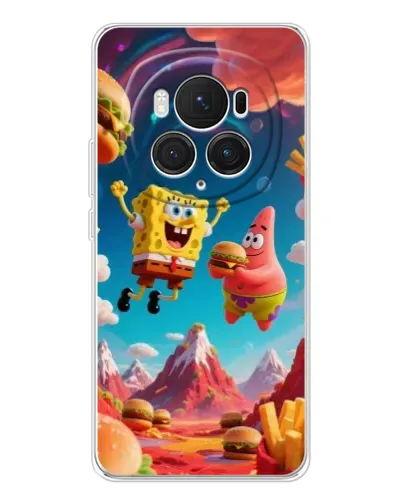 Чехол для Huawei Honor Magic 7 Pro с картинкой «Космический фастфуд» Чехол для Huawei Honor Magic 7 Pro с картинкой «Космический фастфуд»