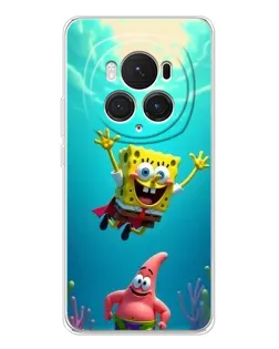 Чехол для Huawei Honor Magic 7 Pro с картинкой «Спанч Боб под водой» Чехол для Huawei Honor Magic 7 Pro с картинкой «Спанч Боб под водой»