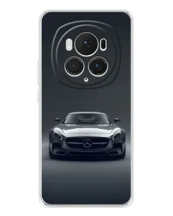 Чехол для Huawei Honor Magic 7 Pro с картинкой «Mercedes на черном» Чехол для Huawei Honor Magic 7 Pro с картинкой «Mercedes на черном»